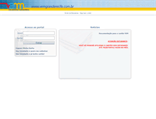 Tablet Screenshot of estudante.vemgranderecife.com.br